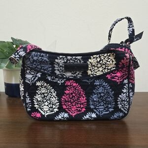 Vera Bradley Pink and Blue Mini Bag